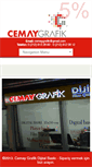 Mobile Screenshot of cemaygrafik.com